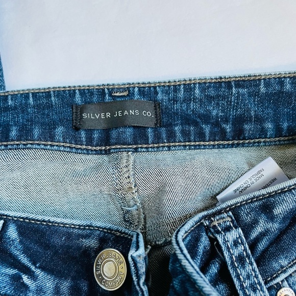 Silver Jeans Co Elyse Skinny Jeans - Picture 7 of 8
